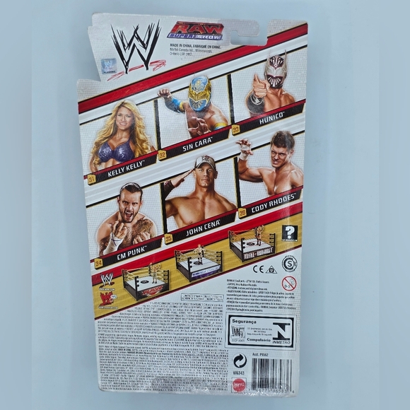 WWE CM Punk Raw Supershow Wrestling Action Figure - Picture 3 of 5